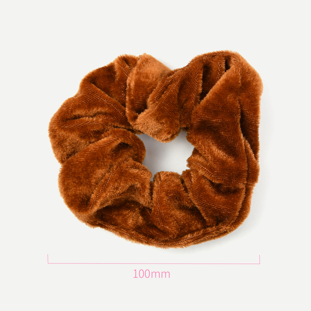 Velvet Oversized Silk Hair Scrunchies Scrunchy Elastiske Hårbånd