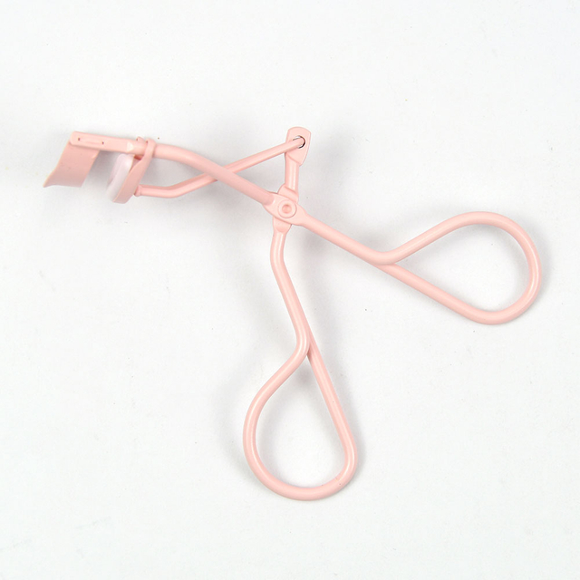 Pink Farve Håndtag Curler Manicure Tools Eyelash Curler
