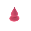 Pink tredimensionale kegle makeup puff makeup svamp